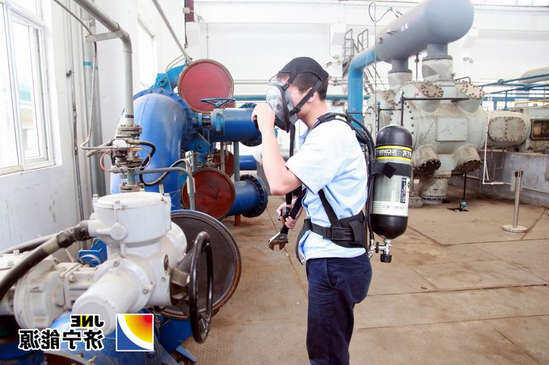 民生热能公司开展煤气泄漏事故演习活动