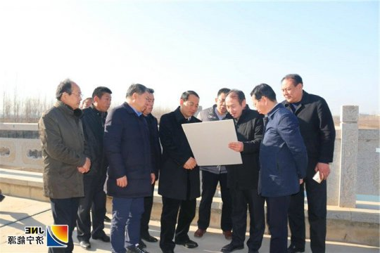 济宁市委副书记、市长石光亮实地考察邓楼节制闸