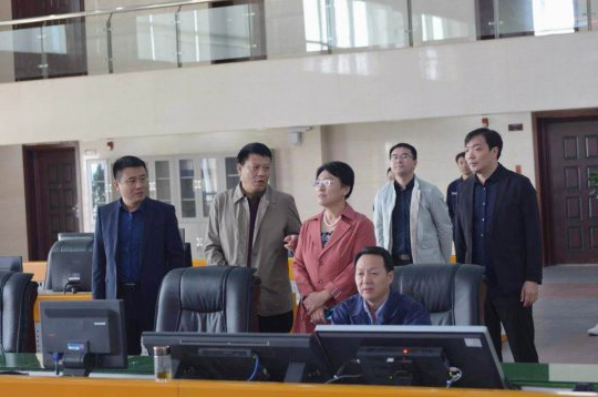 陈颖到安居煤矿考察调研