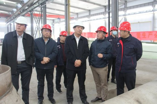 张广宇到济宁能源精密制造产业园调研