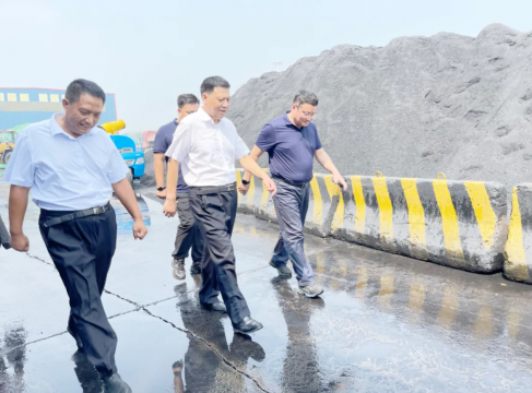 张广宇到友邦港考察调研
