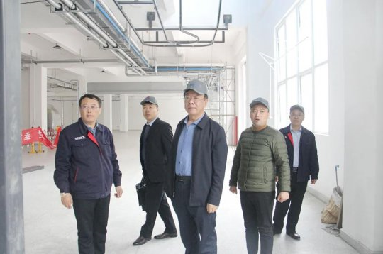 王吉文到盛源公司调研指导工作