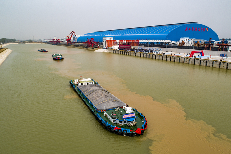 2021-4-9梁山港公铁水多式联运通航仪式 （李宁） (6).jpg