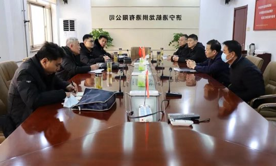 山东省安全检查督导组到龙拱港督导安全生产工作