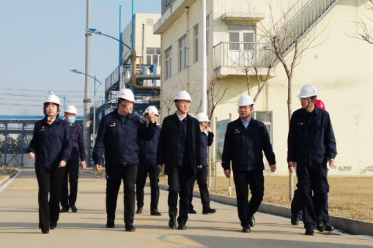 王崇景到民生热能督导安全生产工作