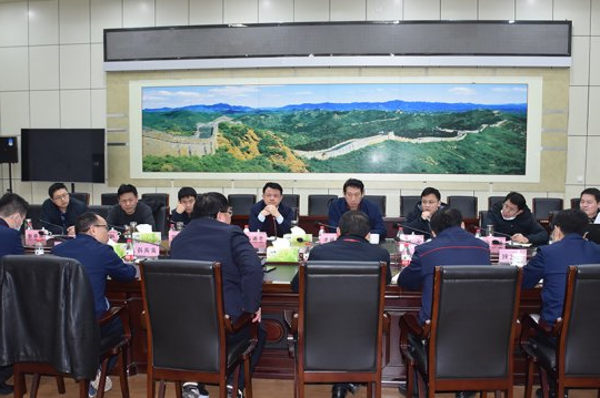 集团公司检查组到金源煤矿进行安全督导检查