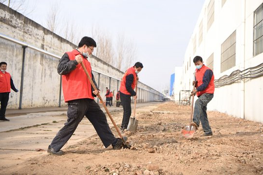 金桥煤矿开展党员青年志愿者服务日活动
