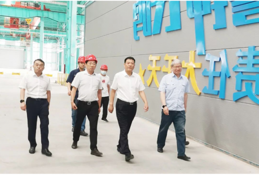 张广宇到金属材料公司、曙岳车辆公司检查指导工作