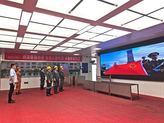 百米井下红歌嘹亮，金桥煤矿调度广播为党献“唱”