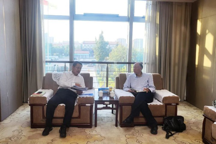 济宁能源外部董事牛克洪、黄际丰到集团公司考察调研