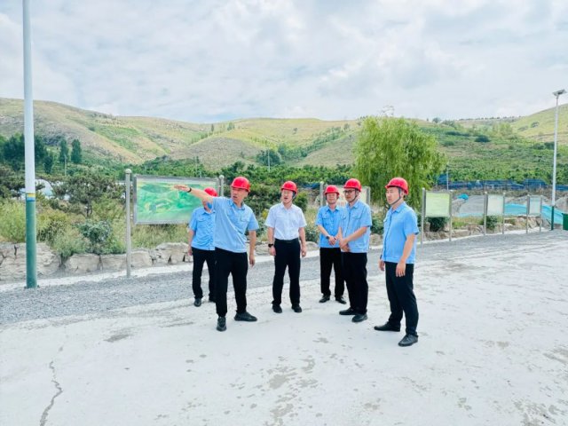 王崇景到马家寨矿业开展督导检查