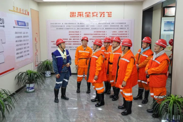 国家矿山安全监察局山东局领导到阳城煤矿督导安全生产工作
